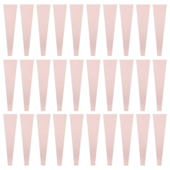 Zoyueyie 50pcs Decorative Flower Bouquet Sleeves Flower Wrapping Bags Bouquet Decors