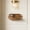 Brown C, variant on Upgraded Wall Mount Floating Wood Shelf, Decor Display Organizer for Bedroom and Living Room Decor, Solid Wood Material, Model Ms8991