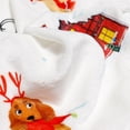 thumbnail image 6 of Christmas Throw Blanket Snowflake Fleece Throw Blanket Winter Holiday Lightweight Decorative Blanket Super Soft Cozy Throw Blanket for Home Sofa Couch(Red/Gold Snowflake) 60" x 80", 6 of 6