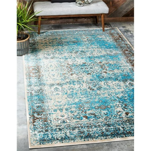 Unique Loom 3134692 5 x 8 ft. Imperial Bosphorus Rectangular Rug, Ivory