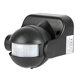 thumbnail image 4 of Interruptor de sensor de cuerpo infrarrojo PIR impermeable al aire libre gran angular 110-240 V negro, 4 of 5