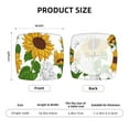 thumbnail image 6 of Uemuo Plump Sunflower And Sketch Pattern Waterproof Square Couch Cushion Covers, Magic Sofa Covers Washable, Stretch Sofa Seat Cushion Slipcovers, 6 of 9