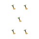 thumbnail image 1 of Riwesomey Tope de puerta Protector de pared de sala de estar Tope de puerta sin perforaciones Tipo 4 Type2 NO2 Riwesomey CBP316710, 1 of 6