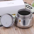 thumbnail image 2 of Stainless Steel Moka Espresso Latte Coffee Maker 100ml, 2 of 5