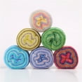 thumbnail image 6 of Zhaomeidaxi Gradient DIY Crochet Thread Colourful Crochet Yarn Coloured Cotton Yarn Bright-colored Crochet Thread Group for Patchwork, 6 of 7