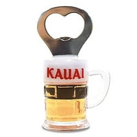 Hawaiian Kauai Mug Bottle Opener Magnet by Welcome To The Islands