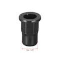 thumbnail image 3 of Unique Bargains M5 Rivet Nuts, Thread Half Hexagonal Carbon Steel Zinc-Plated Flat Head Threaded Insert Nut Black 100 Pcs, 3 of 6