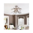 thumbnail image 2 of Priscilla 23 inch flush mount in silver leaf, 2 of 8