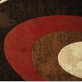 thumbnail image 2 of Home Dynamix Tribeca Slade Contemporary Abstract Area Rug, Brown/Red, 3'11"x5'2", 2 of 6