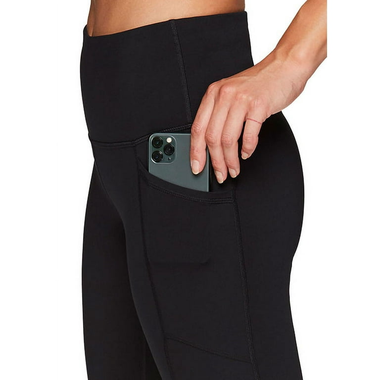 RBX Active Women's Squat Proof Zipper Pocket 7/8 Legging