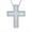 Cross, variant on 925 Sterling Silver Opal Urn Necklace for Ashes Cremation Jewelry Cremation Keepsake Memorial Pendant Bar Urn Necklace Opal Memorial Jewelry Gifts for Women Men