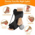 Plantar Fasciitis Night Splint Adjustable Foot Drop Ankle Brace Toe