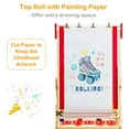thumbnail image 3 of Barara King Kid's Art Easel, Drawing Easel,Flip-Over Double-Sided Kids Art Easel, 3 of 7