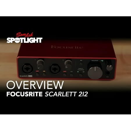 Focusrite Scarlett 2i2 USB Audio Interface 3rd Gen