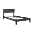 thumbnail image 4 of Leo & Lacey Twin XL Traditional Bed in Gray, 4 of 5