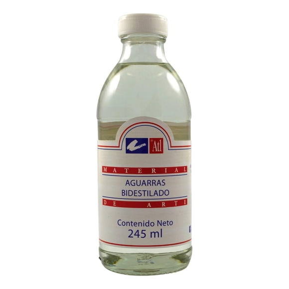 Aguarrás Bidestilado 245Ml Para Oleo ATL