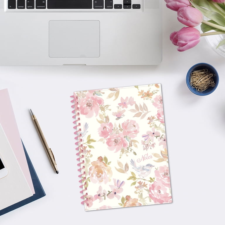 Blue Sky Notebook, 5.75x8.5, Pink Floral, 160 Pages photo 8