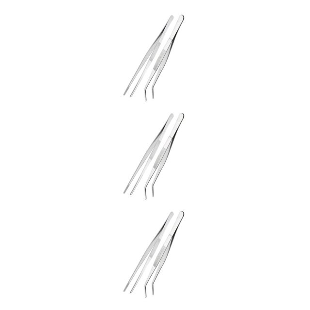 Inteprter Pinza para servir alimentos multifuncional para barbacoa, pinzas para panadería, frutas, verduras, carne, pollo, pato, herramienta Type1 NO1