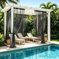 thumbnail image 5 of Beaded Fringe String Curtain Sparkling Hanging Window Divider Drape for Patio Gazebo Backdrop Indoor Outdoor Wall Decor, 5 of 7