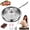 10.2In, variant on Titanium Pans for Cooking, Nonstick Frying Pans with Lid, No Coating Hammered Cookware Even Heating, Non-Toxic,Ultra-Durable,Scratch-Resistant, Compatible with All Cooktops (9.4In)