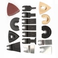 thumbnail image 5 of Oscillating Multi Tool Blade Set, Wide Variety Applications from Woodworking to Metal Cutting, 40 Pieces, 5 of 5