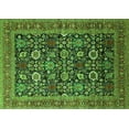 thumbnail image 1 of Ahgly Company Indoor Rectangle Oriental Green Traditional Area Rugs, 2' x 4', 1 of 4