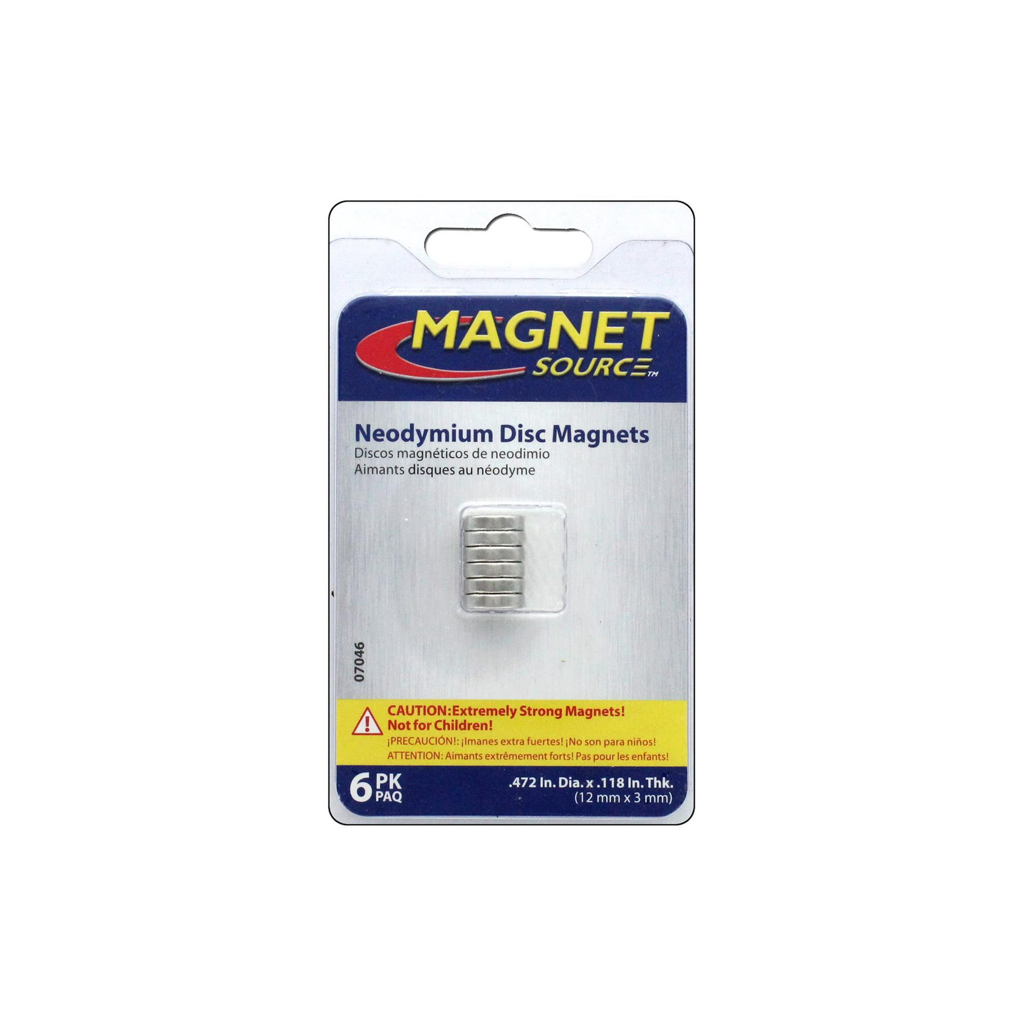 Magnet Source Neodymium Disc 1/2" | Walmart Canada