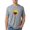 Heather Gray, variant on CafePress - Power Rangers Yellow Ranger W Men's Deluxe T Shirt - Mens Tri-blend T-Shirt