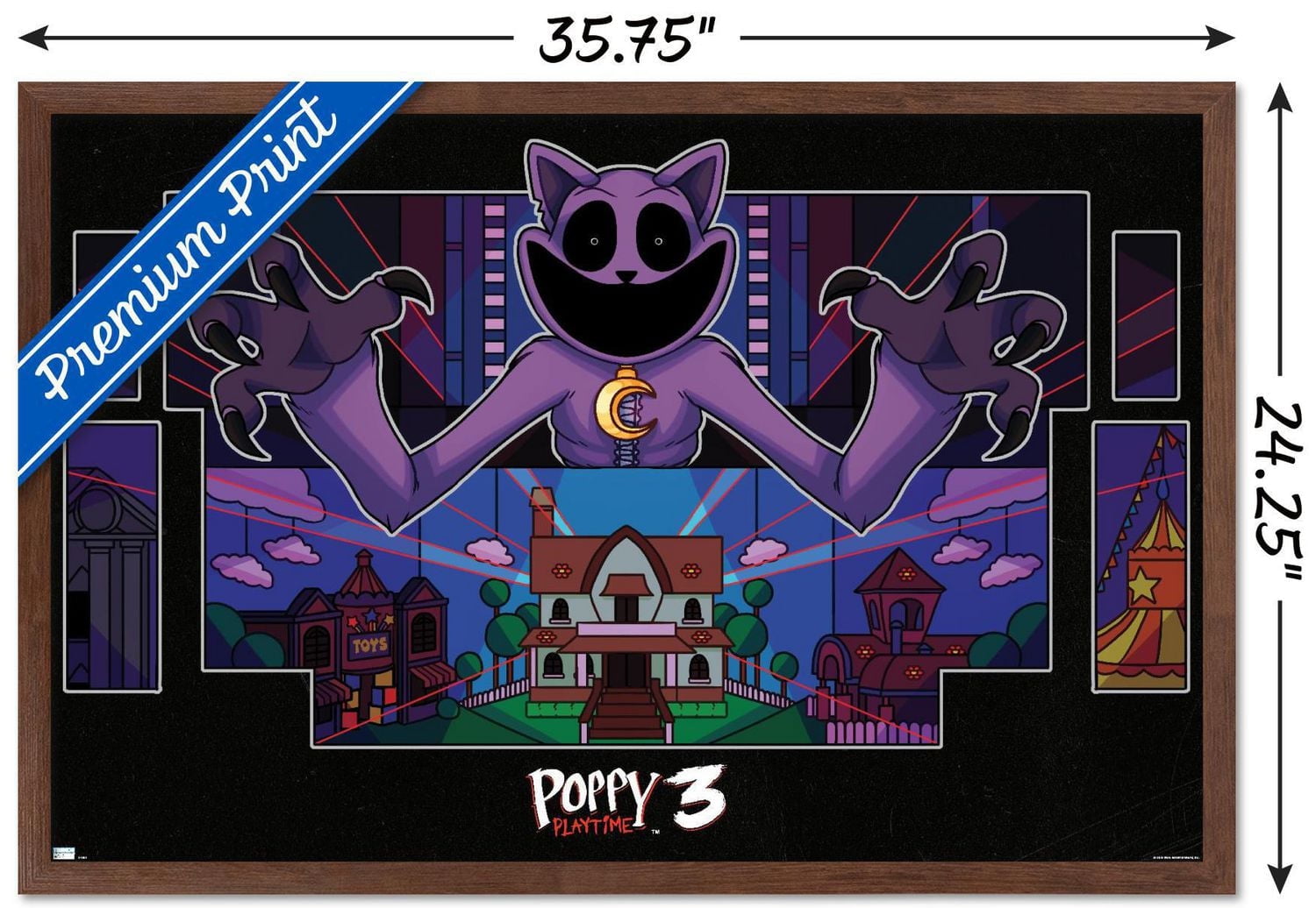 Poppy Playtime: Chapter 3 - Strings Wall Poster, 22.375" x 34"