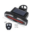 thumbnail image 2 of Oliegs Heated Blanket Automotive LED Bike Tail Light Wireless Turn Signal With Solar Charging USB Rechargeable Includes 1 Rear Light 2 Remote Frames 2 Straps And Data Chocolate, 2 of 4