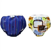 Kushies Training Pants 2pk Blue/red S
