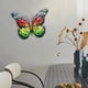 thumbnail image 3 of 2 Uds Escultura de Pared de Mariposa Moderna Estatuilla Colgante Arte Decoración Del Patio Del Hogar, 3 of 9