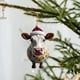 thumbnail image 1 of Decoración navideña, adornos navideños, regalos navideños, colgante de toro de árbol de Navidad, colgante navideño de acrílico 2D, joyería navideña, colgante navideño, joyería de árbol de Navidad, col, 1 of 3