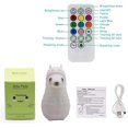 thumbnail image 5 of Lámpara de Noche CHAO Alpaca Silicona Suave 9 Colores Recargable, 5 of 5