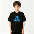 thumbnail image 2 of The Lord Is My Helper Psalm 72 12 Boys Graphic Tee, Faith Church 100% Cotton Kids Short Sleeve T-Shirt 4-13Y, 2 of 5