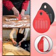 thumbnail image 3 of Chief Stainless Steel Scraper Memo Scraper Cut Dough Silicone Scraper Blade, 3 of 6