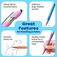 thumbnail image 5 of Funny Dog Lover Gift Pen Set, 5-Piece Pen Set with Stylus Tip, Great Gift for Dog Parents, Friends, Co-Workers, 5 of 7