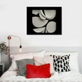 thumbnail image 5 of Orinice Black And White Abstract Wall Art, Boho Wall Art Decor Abstract Minimalist Wall Art, Modern Minimalist Wall Art, Boho Bedroom Decor Aesthetic Black And White Minimalist Wall  20x16in, 5 of 6