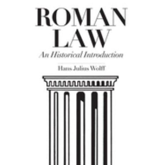 Pre-Owned Roman Law: An Historical Introduction (Paperback) 0806112964 9780806112961