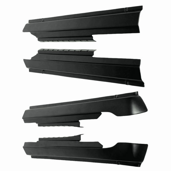 Stainless Steel Rocker Panel Sill Plate Cover Compatible with 2009-2018 Dodge Ram 1500/2500/3500 Crew Cab Models | Scratch Protection Trim