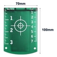 thumbnail image 2 of 2PC Plastic Laser Target Card Plate 10cmx7cm for Green/Red Laser Level for Line Laser Reflective Magnetic Plate Laser Target Plate for Precision Work, 2 of 12