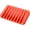 Orange, variant on Soap Dish Shower Waterfall Soap Tray Soap Saver Soap Holder for Bathroom, Kitchen, Counter Top, Flexible Silicone, Keep Soap Bars Dry, Easy Cleaning