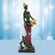 thumbnail image 3 of 2x de mujer africana para adorno de decoración para hogar Soledad Estatuas africanas, 3 of 10