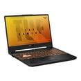 thumbnail image 3 of ASUS TUF Gaming F15 FX506LH-AS51 - Intel Core i5 - 10300H / up to 4.5 GHz - Win 11 Home - GF GTX 1650  - 8 GB RAM - 512 GB SSD NVMe - 15.6" 1920 x 1080 (Full HD) @ 144 Hz - Gigabit Ethernet - Wi-Fi 6 - bonfire black, 3 of 7
