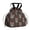 Skull and Bow, variant on Skull and Butterfly Gothic Pattern Drawstring Insulated Lunch Bag for Women, Stain-Resistant Large Lunch Tote with Multi-Pockets for Work Office