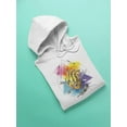 thumbnail image 3 of Bohemian Human Heart Hoodie Women -Image by Shutterstock, Female Small, 3 of 4