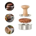 thumbnail image 5 of 2-Pack Burger Patty Press Set - Hamburger Maker Mold for Evenly Shaped Burger Patties and Sandwiches, 5 of 6