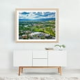 thumbnail image 5 of Big Sky - Missoula Montana Photography City Landscape Scenic Skyline Nature Travel Poster Architecture Oak Framed Wall Art Print 9 x 12 inches, 5 of 6
