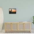 thumbnail image 2 of Stupell Lighthouse Sunset Coastal Nature Landscape Photography Black Framed Art Print Wall Art, 2 of 8