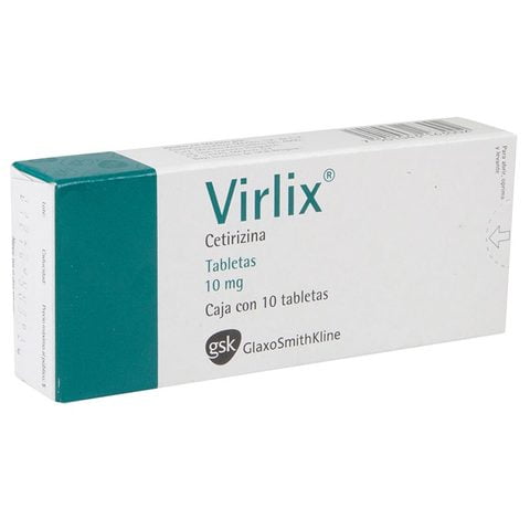 Virlix 10 mg, 10 tabletas